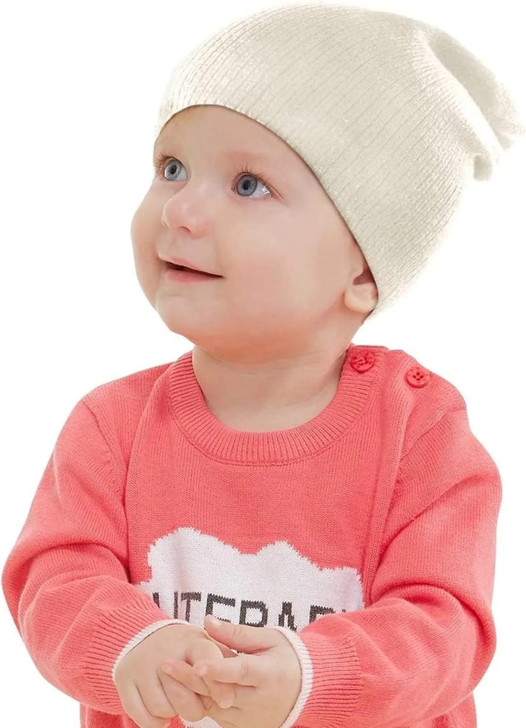 Century Star Kid's Winter Knit Beanie Hats Boys Girls Soft Cozy Baggy Slouchy Beanie Toddlers Youth Hip-hop Skull Cap