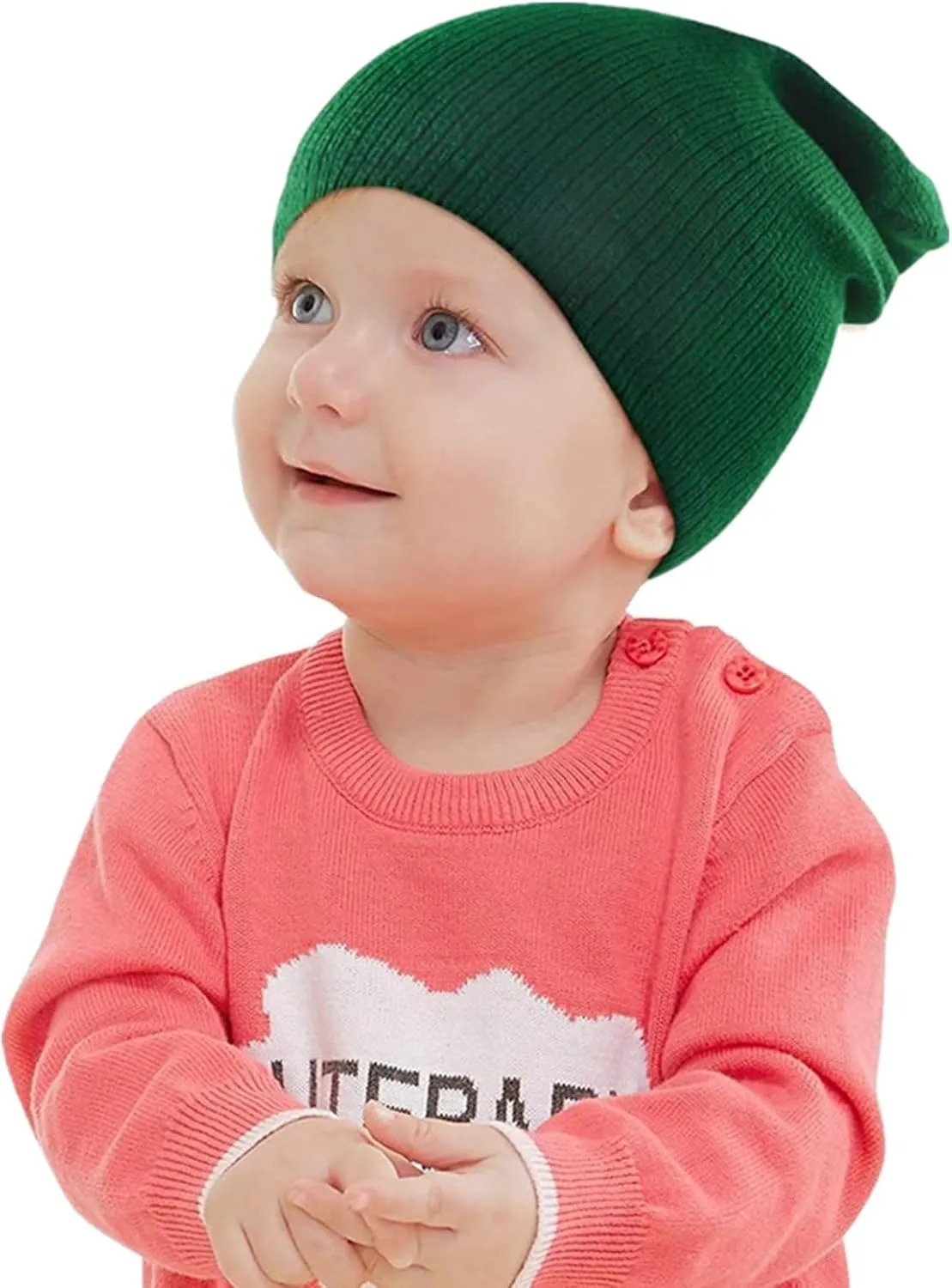 Century Star Kid's Winter Knit Beanie Hats Boys Girls Soft Cozy Baggy Slouchy Beanie Toddlers Youth Hip-hop Skull Cap