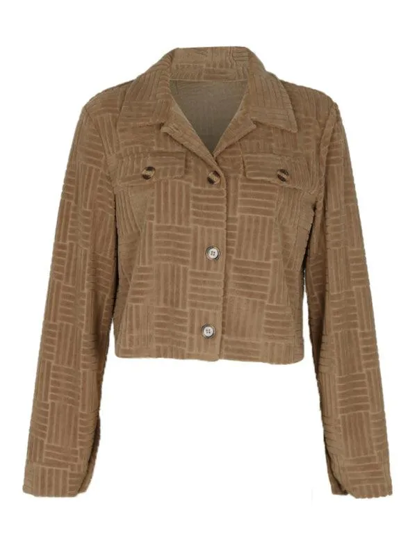 Chic Corduroy Jacket: Cozy Style for Autumn and Winter Fashion