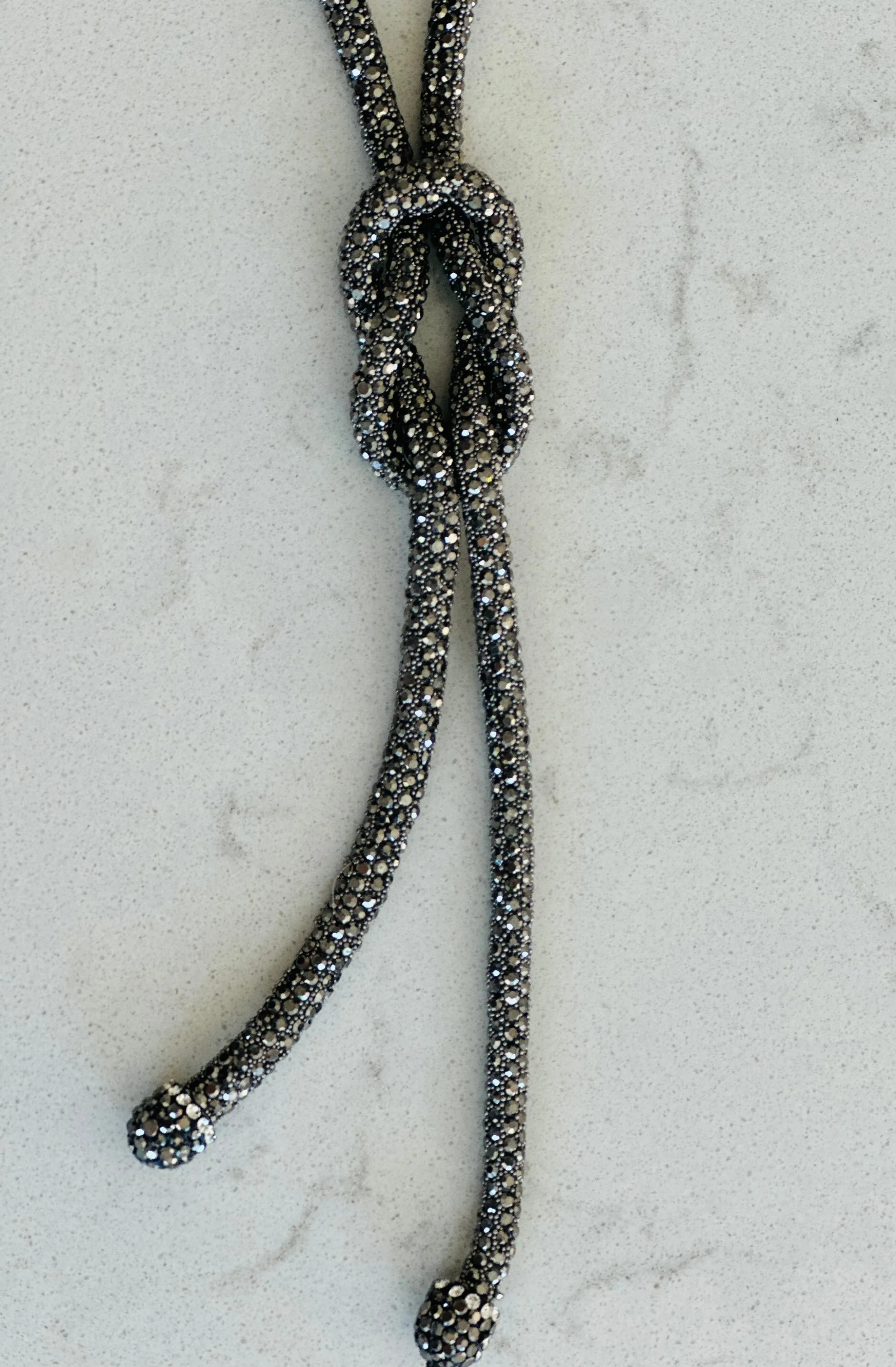 The Diamante Rope Necklace
