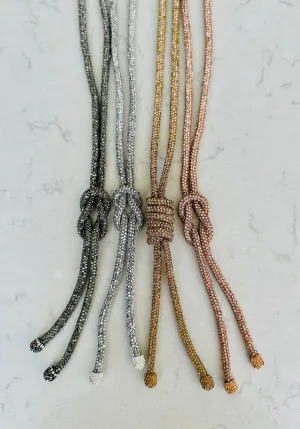 The Diamante Rope Necklace