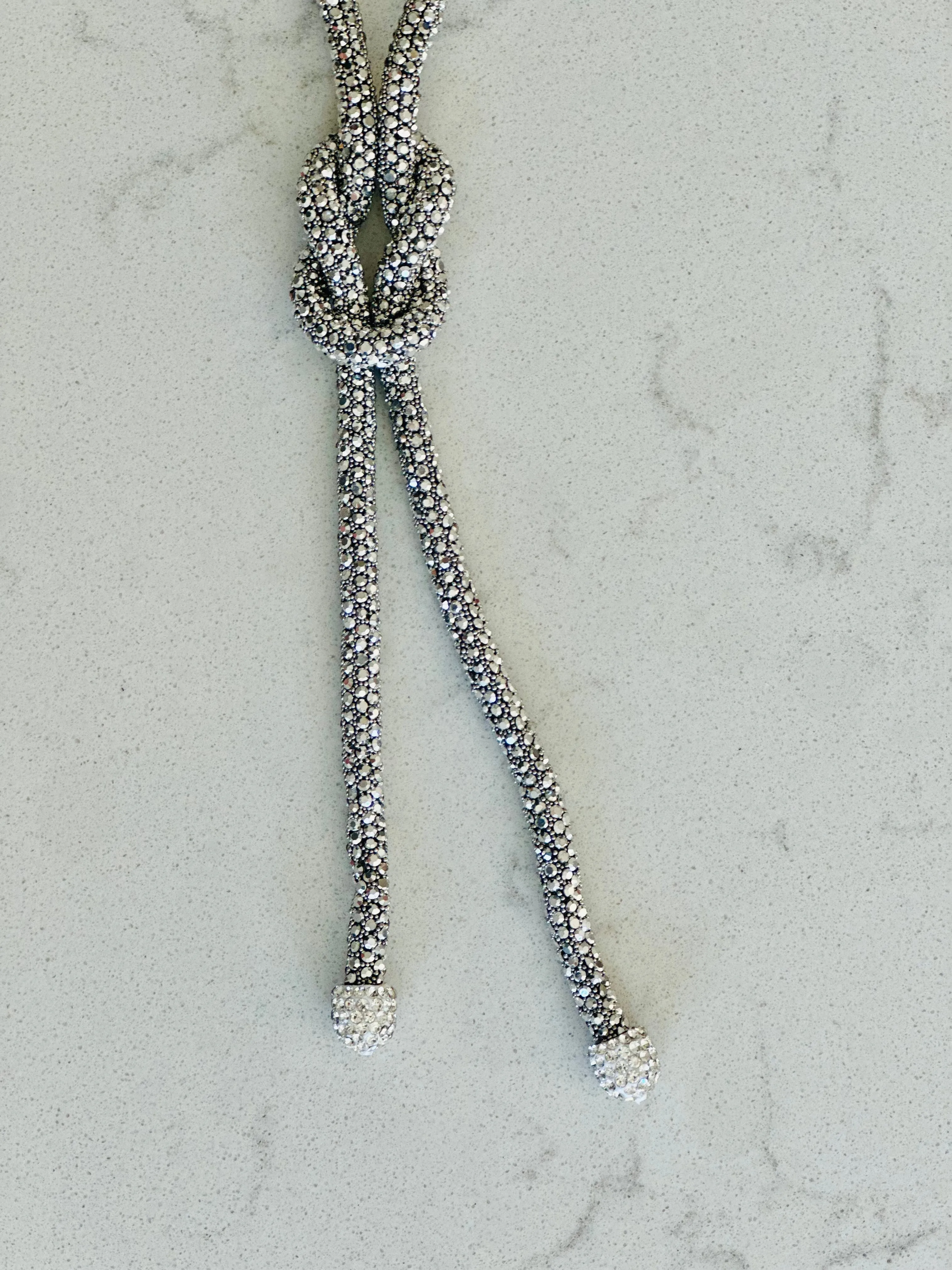 The Diamante Rope Necklace