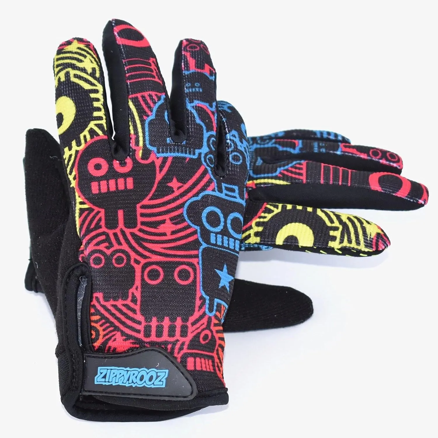 ZippyRooz Toddler & Little Kids Full Long Finger Bike Gloves